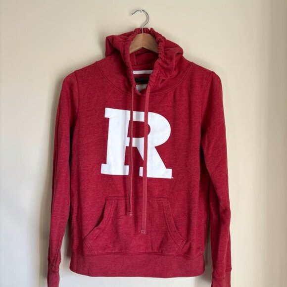 Rutgers Hoodie Heathered Red - Picture 1 of 4